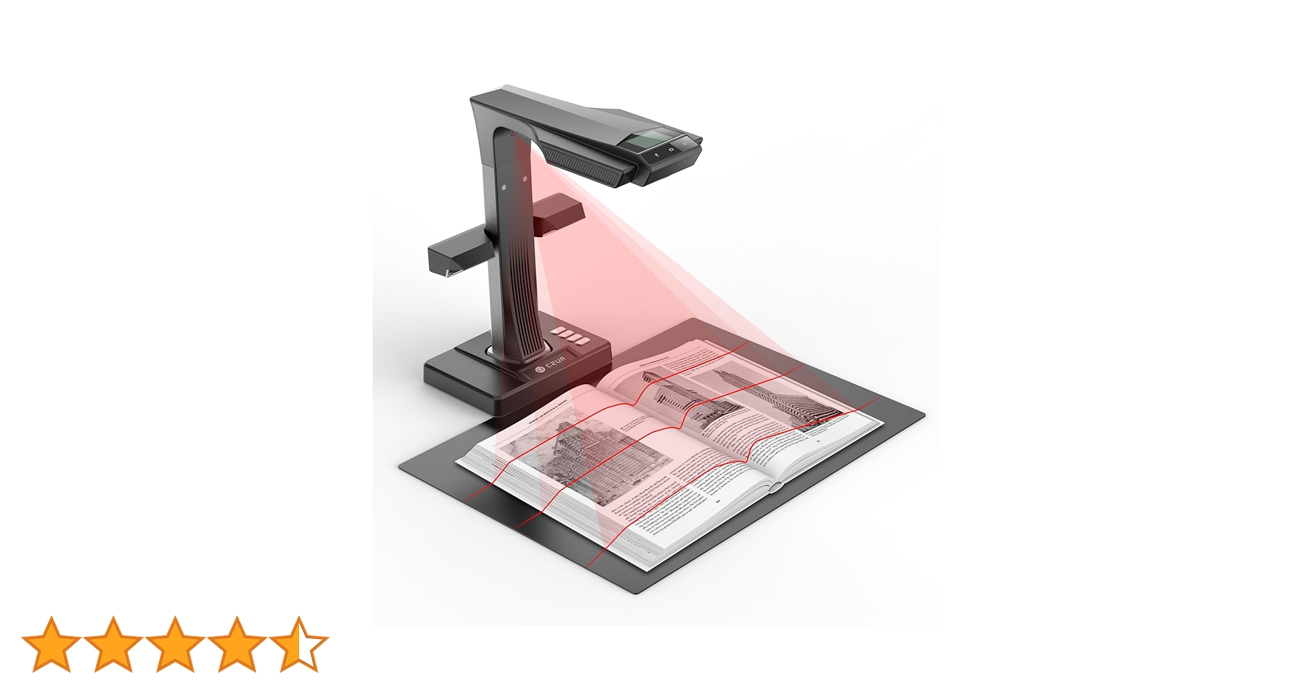 Czur et24 pro スキャナー  et24pro　使用二回のみ AIブックスキャナー「CZUR ET24 Pro」が先行予約販売開始 | 株式会社